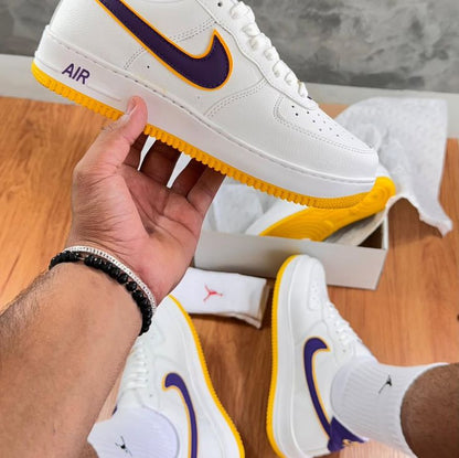 Nike Air Force 1 Lakers – Unisexe – Édition Premium