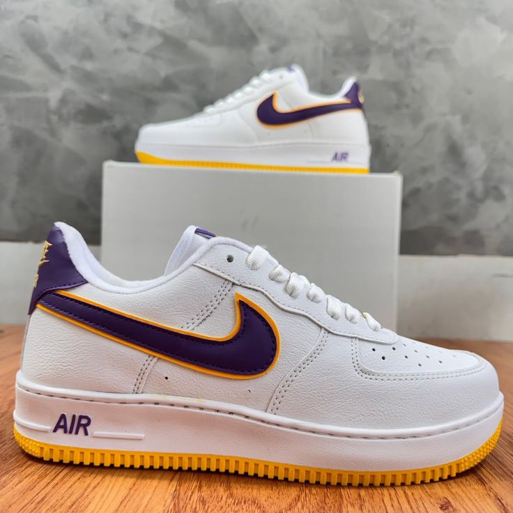 Nike Air Force 1 Lakers – Unisexe – Édition Premium